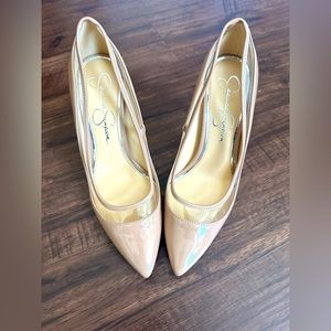 Jessica Simpson Tan Pumps